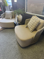 Florenza Swivel Chair Set