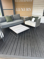 Umi Sofa Set with Teak Coffee Table