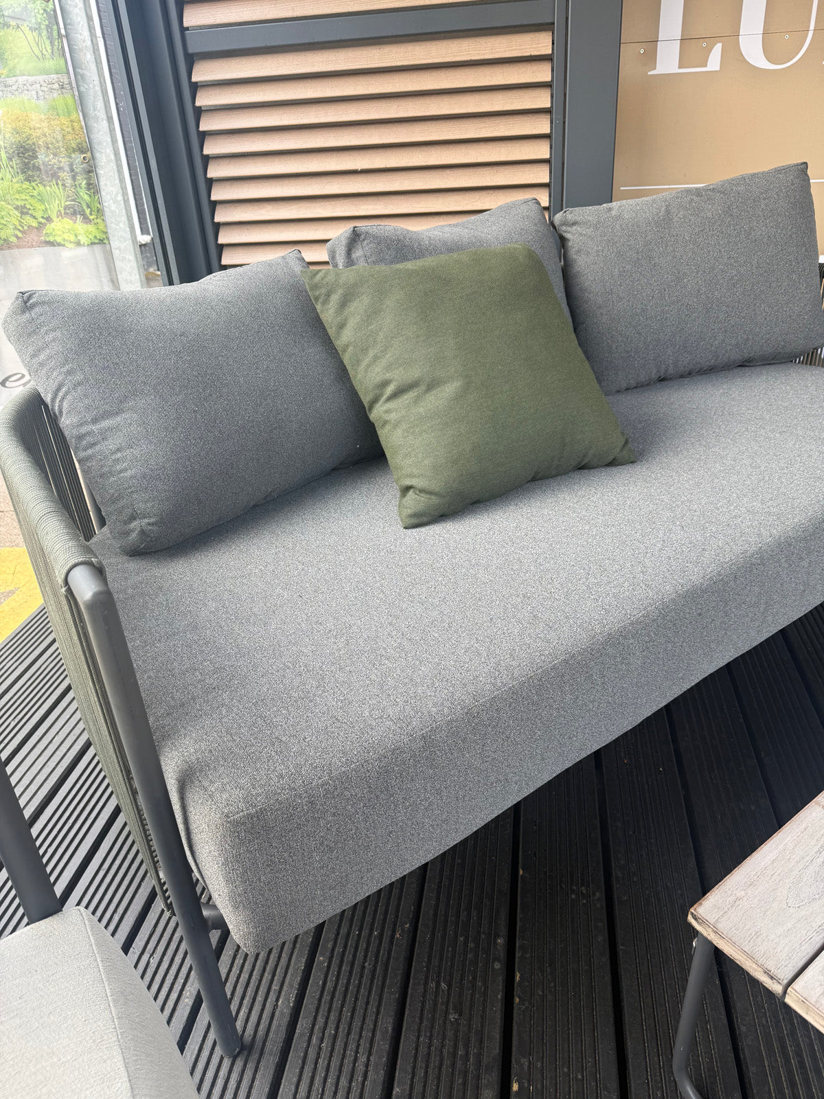 Umi Sofa Set with Teak Coffee Table