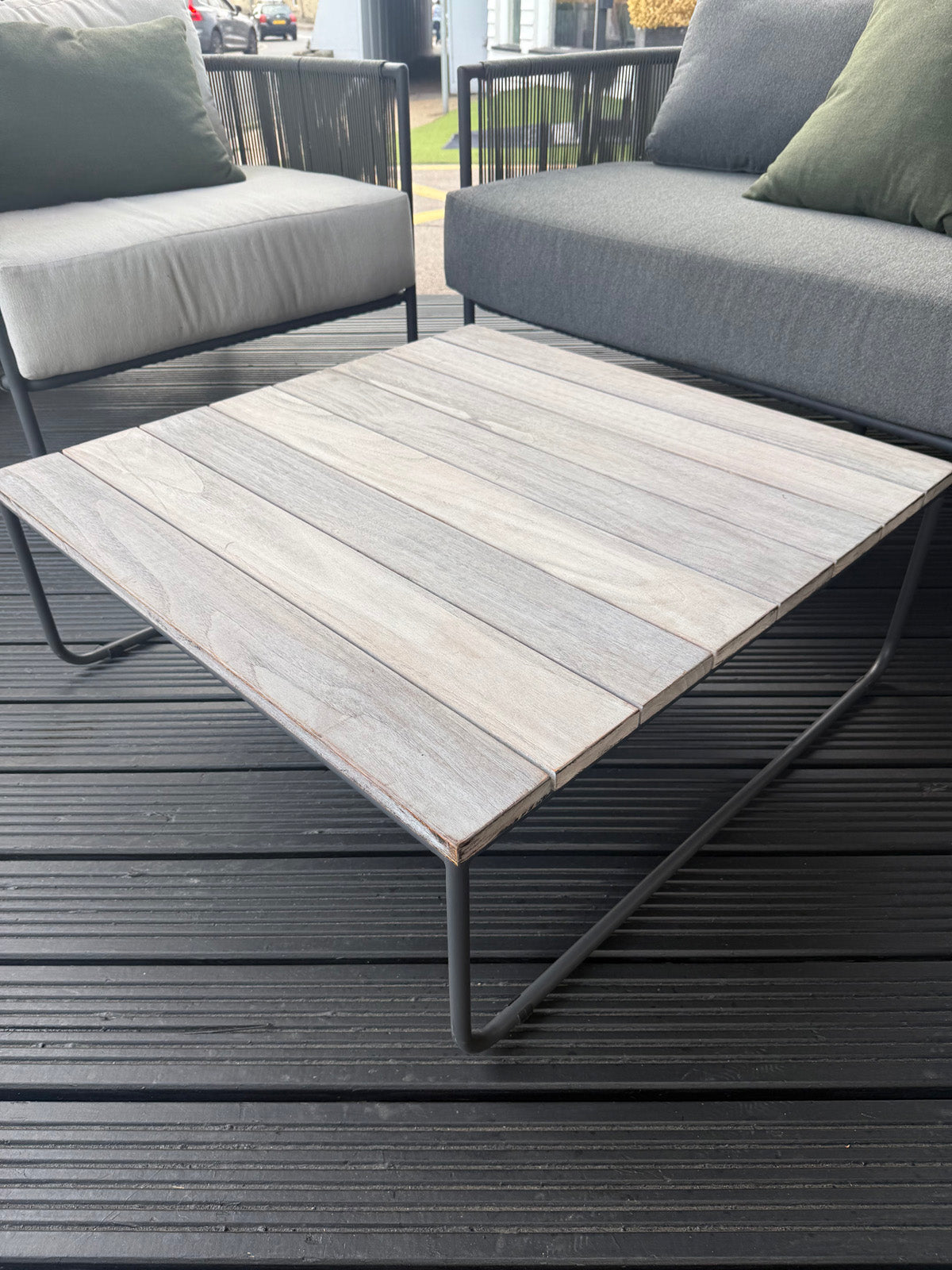 Umi Sofa Set with Teak Coffee Table