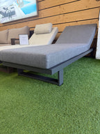 Kazuko Sun Lounger in Panther Grey