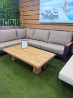 Bango Sofa Bronze/Teak