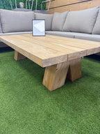 Bango Sofa Bronze/Teak
