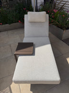 Kazuko Sun Lounger and Hokan Side Table
