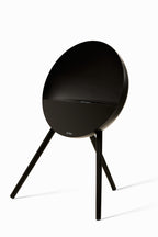 Eye Black Freestanding Fireplace