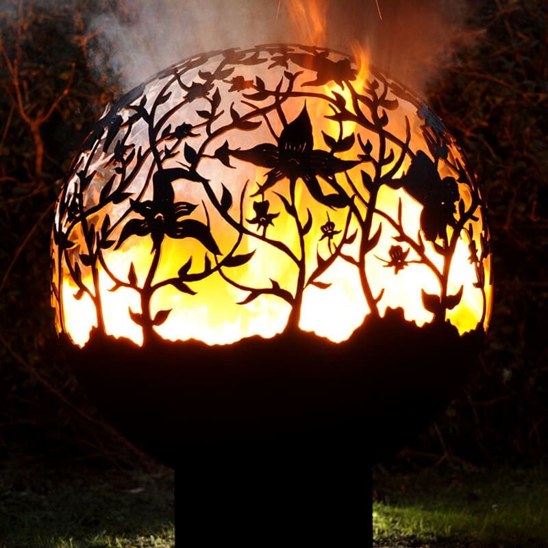 Orchid Firepit Sphere