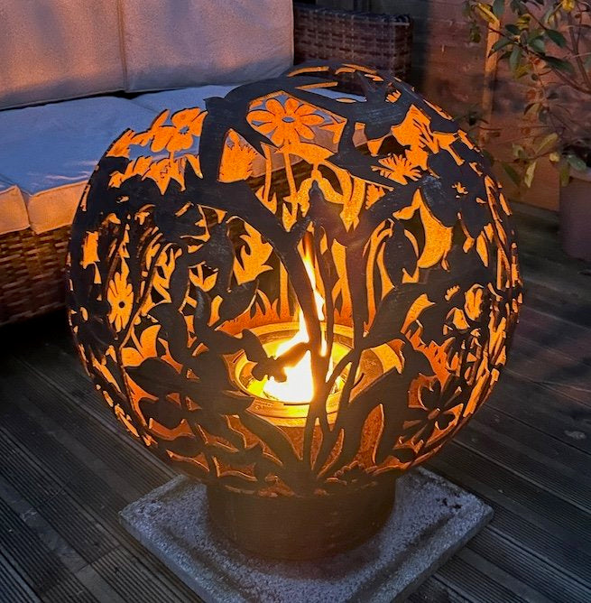 Wildflower Firepit Sphere