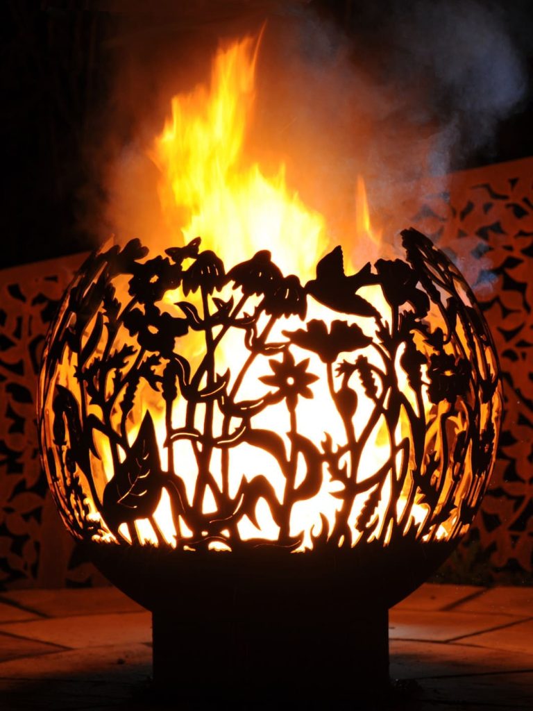 Wildflower Firepit Sphere