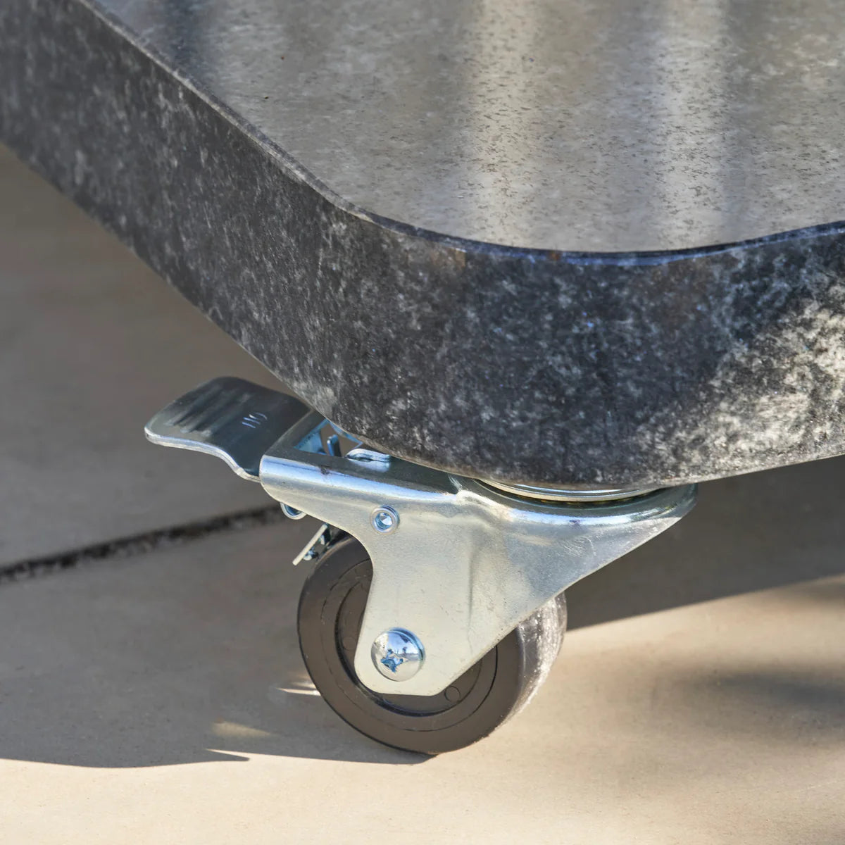 Glow Challenger T2 3m Square Cantilever Parasol in Anthracite with 90kg Granite Base