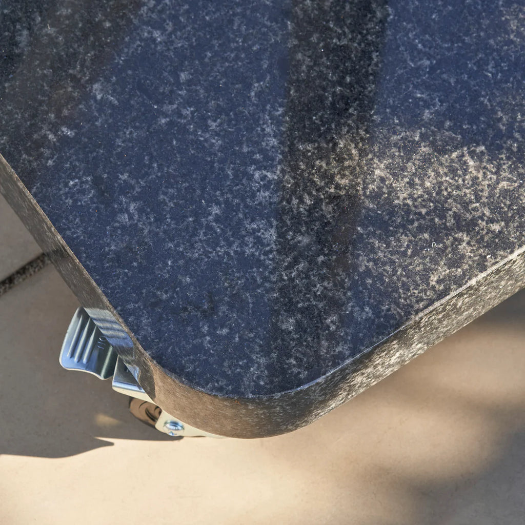Glow Challenger T2 3m Square Cantilever Parasol in Anthracite with 90kg Granite Base