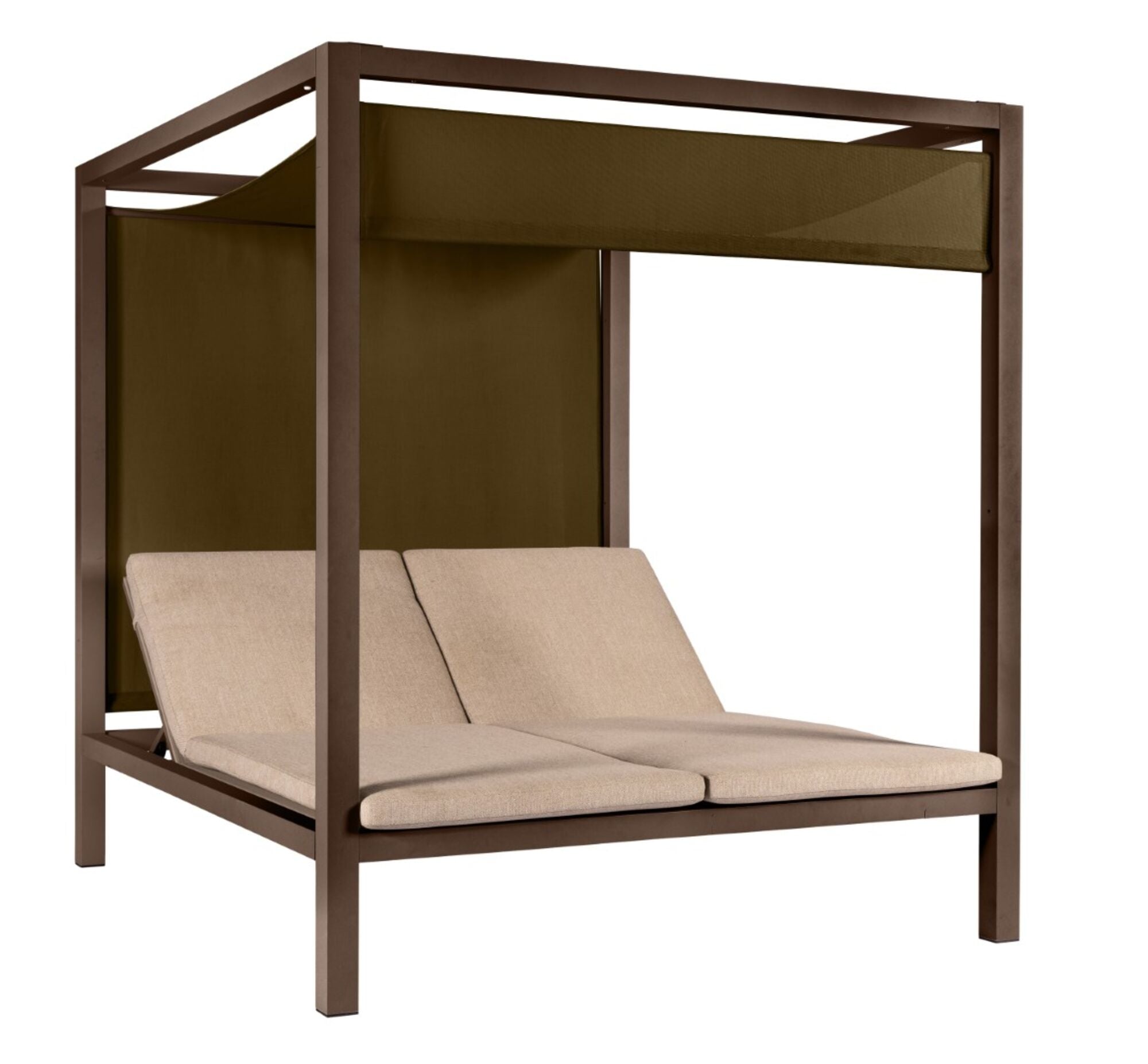 Cabana Daybed Lounger with Roof