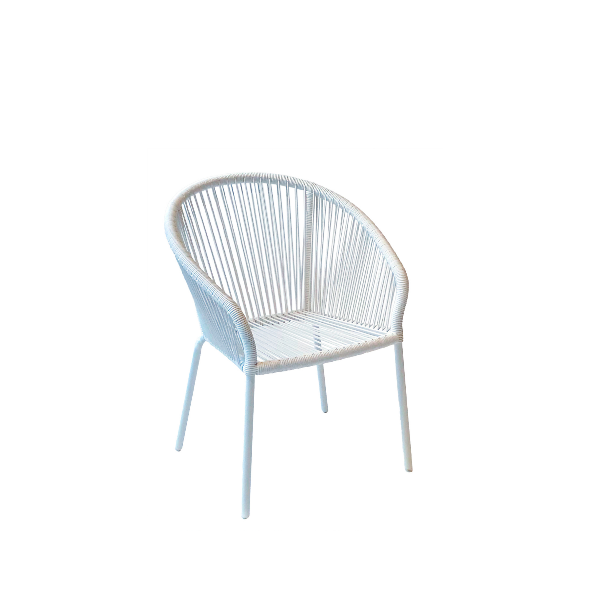 Limone/Colette 6 Seater Dining Set - White/Teak