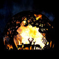 English Country Firepit Sphere