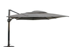Hacienda Cantilever Parasol 3x4M Charcoal
