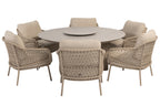 Sardinia Round Low Dining Set