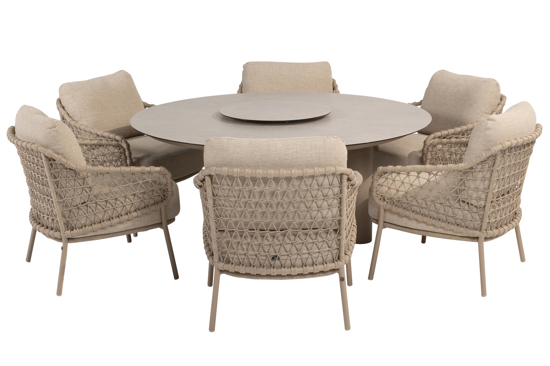 Sardinia Round Low Dining Set